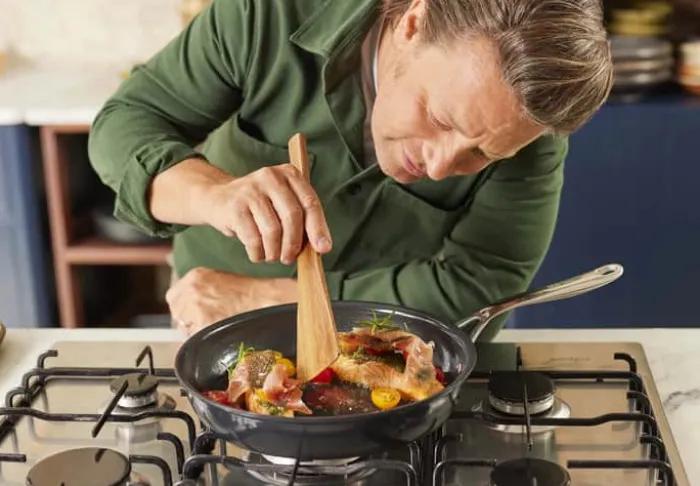 Jamie Oliver by Tefal Enjoy Grydesæt - 6 dele Metal - Keramisk non-stick belægning