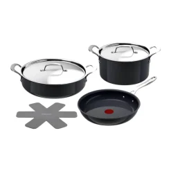 Jamie Oliver by Tefal Enjoy Grydesæt - 6 dele Metal - Keramisk non-stick belægning