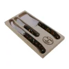 Jean Dubost Ostesæt - 3 dele L 25 cm - Akryl/stål