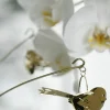 Jette Frölich Design Blomsterstrå - 2 stk. H 30 cm - Metal - Guldfarvet