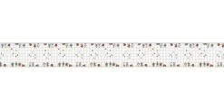 Jette Frölich Design Dansende Børn Juledug B 160 x L 320 cm – Bomuld – hvid