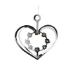 Jette Frölich Design LED Ophæng - Hjerte H 26,5 x B 27,5 cm - Metal/plastik - Sølvfarvet