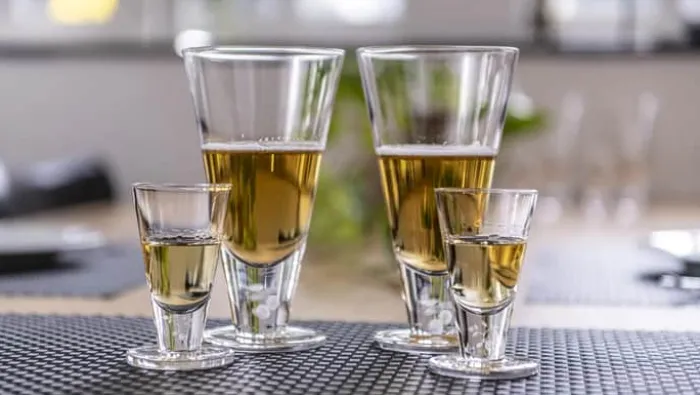 Jette Frölich Design Snapseglas - 2 stk. 4,2 cl - Glas - Klar