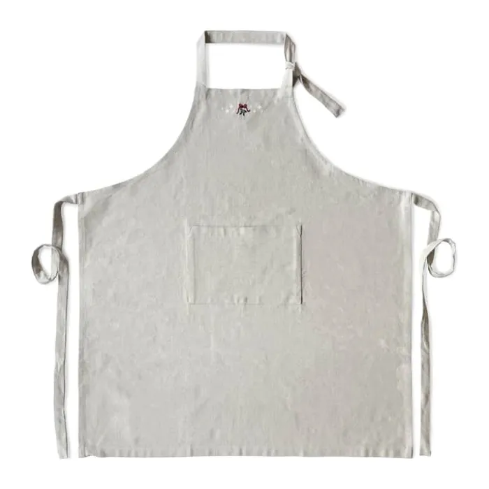 Juna Christmas Fable Forklæde B 88 x L 98 cm - Bomuld/polyester - Sand