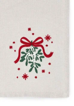 Juna Christmas Fable Viskestykke B 50 x L 70 cm - Bomuld/polyester - Sand
