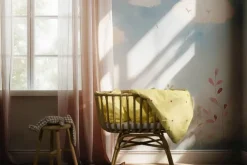 Juna Daisy Baby Sengetøj B 70 x L 100 cm - Økologisk bomuld - Gul