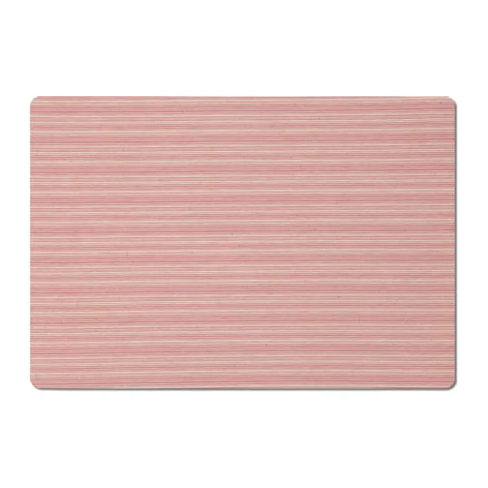 Juna Linie Dækkeserviet B 30 x L 43 cm - Bomuld/polyester - Rosa