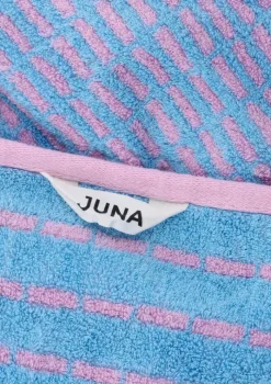 Juna Nuance Håndklæde B 70 x L 140 cm - Bambusbomuld - Blå/rosa