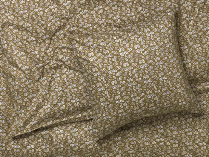 Juna Pleasantly Sengetøj B 140 x L 220 cm - Bomuld - Sennep