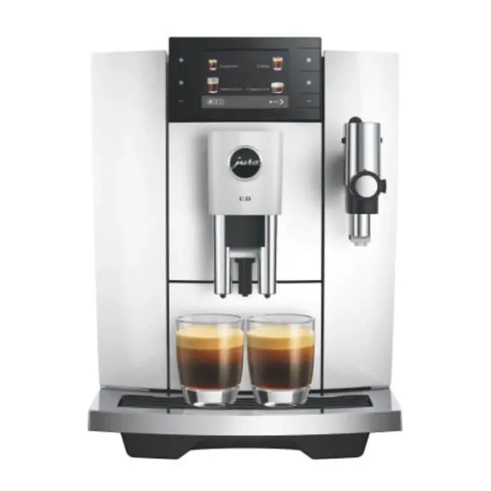 JURA Espressomaskine E8 (ED) 2 kopper - 27 programmer - Piano white
