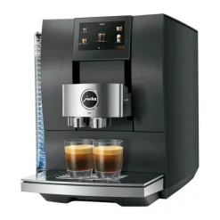 JURA Z10 (EA) Kaffemaskine 2 kopper ad gangen - Både kolde og varme kaffedrikke - Aluminium Dark Inox