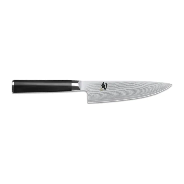 Kai Shun Classic Lille Kokkekniv L 27,8 cm - Pakkatræ/damaskusståll - Sort