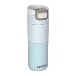 Kambukka Etna Grip Termoflaske 500 ml - Rustfrit stål - Breezy Blue