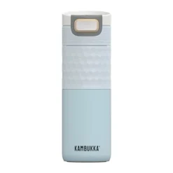 Kambukka Etna Grip Termoflaske 500 ml - Rustfrit stål - Breezy Blue