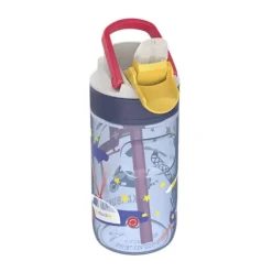 Kambukka Lagoon Vandflaske til børn 400 ml - BPA-fri plastik - Police Patrol