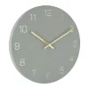 Karlsson Charm Numbers Vægur Ø 30 cm - Metal - Grøn/messing