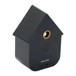 Karlsson Cuckoo Lydboks H 11,5 x B 5 x L 7,5 cm - Polystyren - Sort