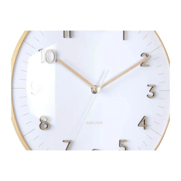 Karlsson Esencia Dome Vægur Ø 30 cm - PVC - Hvid
