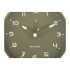 Karlsson Orgullo Vækkeur Ø 11 cm - Metal - Grøn