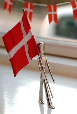Kay Bojesen ApS Kongelig Fanebærer H 18 cm - Stål