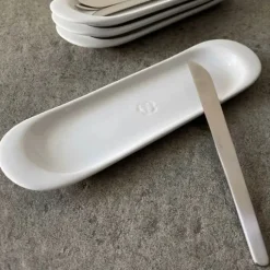 Kay Bojesen ApS Wing fad B 6 x L 20 cm - Porcelæn - Hvid