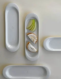 Kay Bojesen ApS Wing fad B 6 x L 20 cm - Porcelæn - Hvid