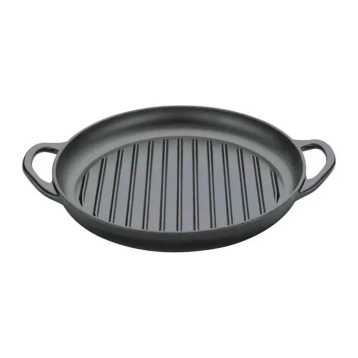 Küchenprofi Grillpande Ø 30 cm - Støbejern - Sort
