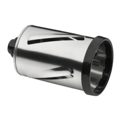 Küchenprofi Grøntsagskværn H 30 x B 14 x L 14 cm - Rustfrit stål/plastik - Inkl. 3 rive tromler og 1 støder