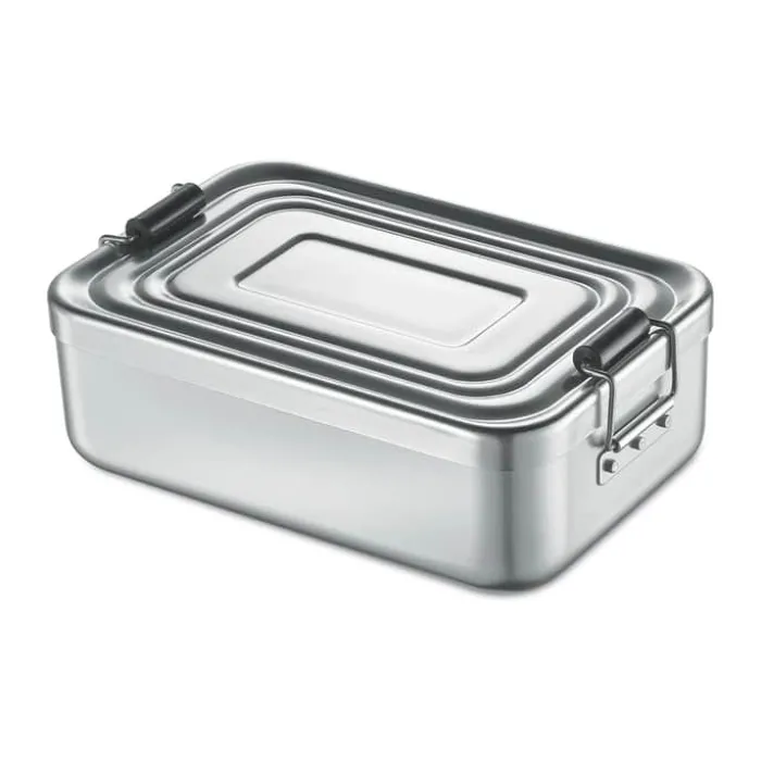Küchenprofi Lunchbox B 12 x H 5,5 x L 18 cm - Aluminium - Grå