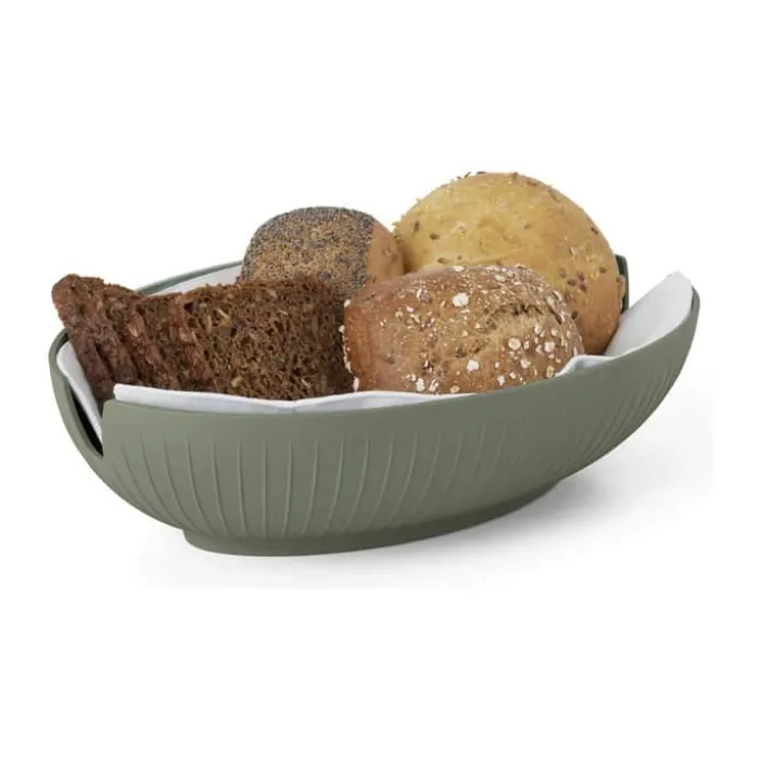 Kähler Hammershøi Brødkurv B 20 x L 29,5 cm - Bioplast - Grøn
