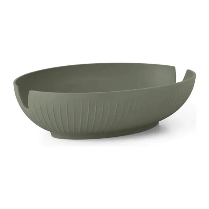 Kähler Hammershøi Brødkurv B 20 x L 29,5 cm - Bioplast - Grøn