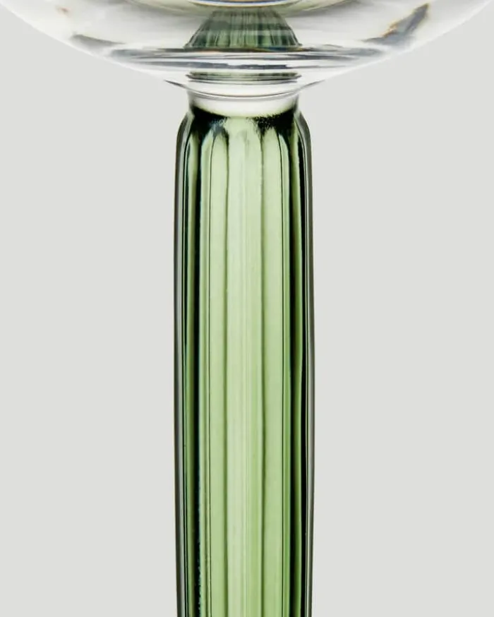 Kähler Hammershøi Champagneglas- 2 stk. 24 cl - Glas - Grøn
