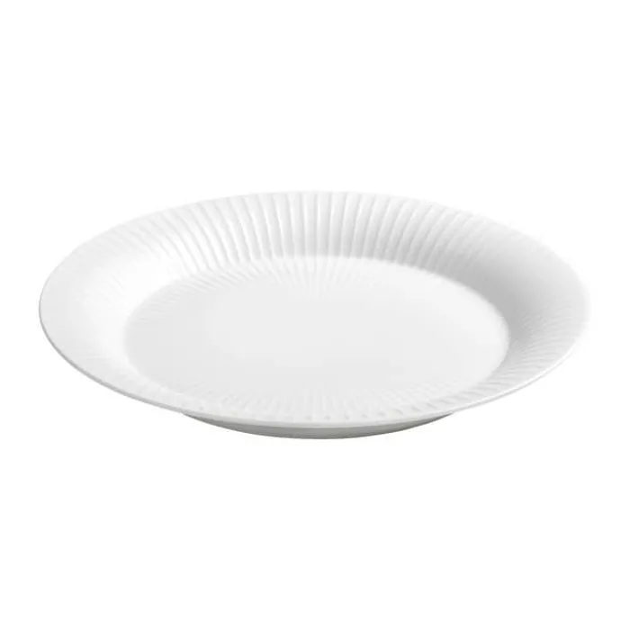Kähler Hammershøi Desserttallerken Ø 19 cm - Porcelæn - Hvid
