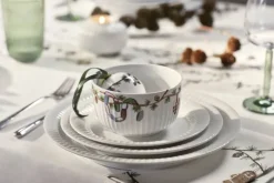 Kähler Hammershøi Desserttallerken Ø 19 cm - Porcelæn - Hvid