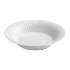 Kähler Hammershøi Dyb Tallerken Ø 21 cm - Porcelæn - Hvid