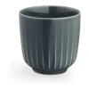 Kähler Hammershøi Espressokop 10 cl - Porcelæn - Antracitgrå
