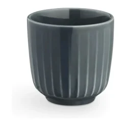 Kähler Hammershøi Espressokop 10 cl - Porcelæn - Antracitgrå
