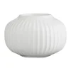 Kähler Hammershøi Fyrfadsstage H 6,5 cm - Porcelæn - Hvid