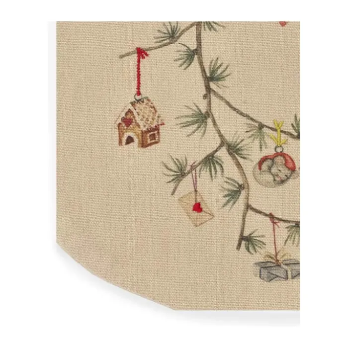 Kähler Hammershøi Jul Julesok H 46 x B 38 cm - Bomuld - Sand