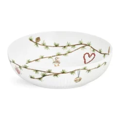 Kähler Hammershøi Jul Skål Ø 30 cm - Porcelæn - Hvid