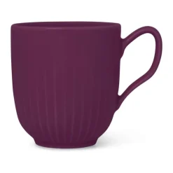 Kähler Hammershøi Krus - 2 stk. 33 cl - Porcelæn - Plum purple