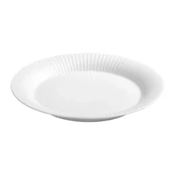 Kähler Hammershøi Middagstallerken Ø 27 cm - Porcelæn - Hvid