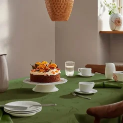 Kähler Hammershøi Poppy Dug B 150 x L 220 cm - Damask - Grøn