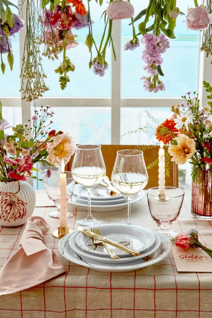 Kähler Hammershøi Poppy Tallerken Ø 19 cm - Porcelæn - Hvid
