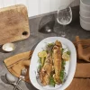 Kähler Hammershøi Serveringsfad B 22, 5 x L 40 cm - Keramik - Hvid
