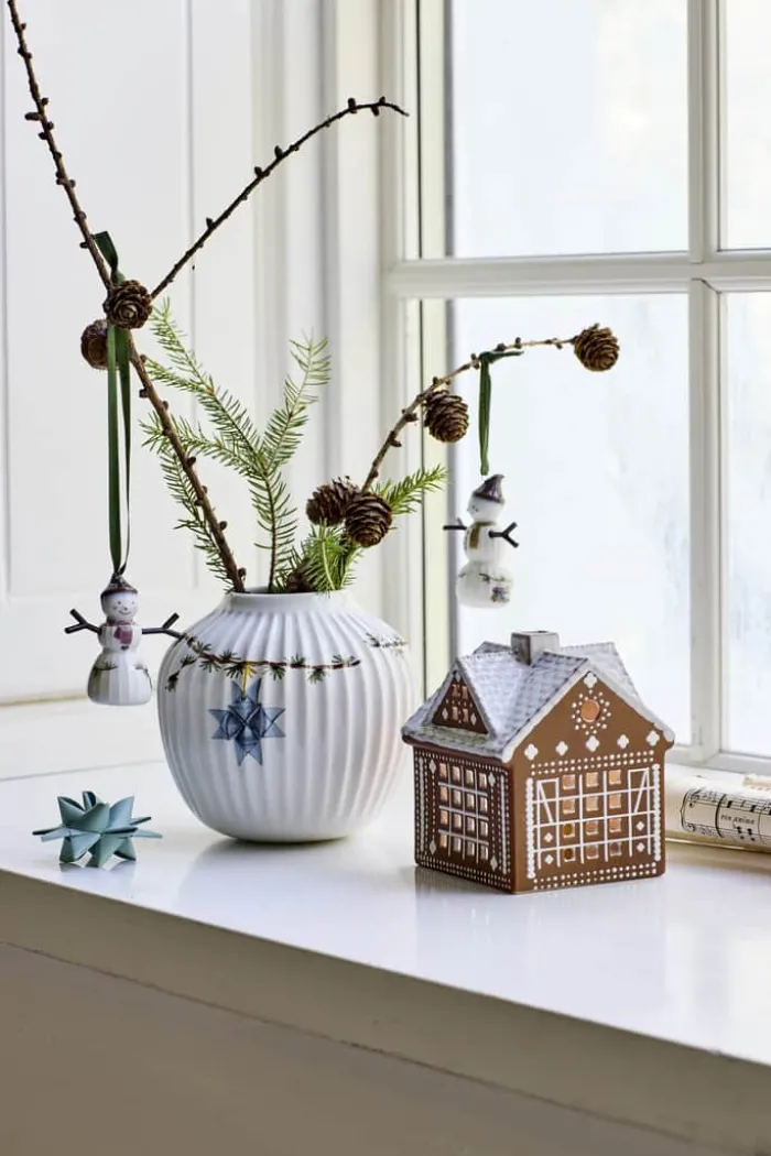 Kähler Hammershøi Snepige H 8 cm - Porcelæn - Hvid