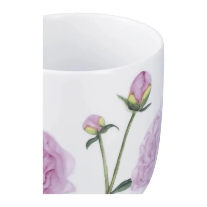 Kähler Hammershøi Sommer Krus 33 cl - Porcelæn - Pæoner