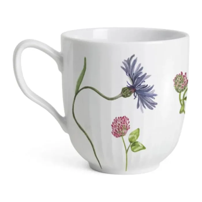 Kähler Hammershøi Sommer Krus 33 cl - Keramik - Engblomster