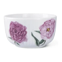 Kähler Hammershøi Sommer Skål Ø 12 cm - Porcelæn - Pæoner