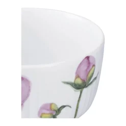 Kähler Hammershøi Sommer Skål Ø 12 cm - Porcelæn - Pæoner